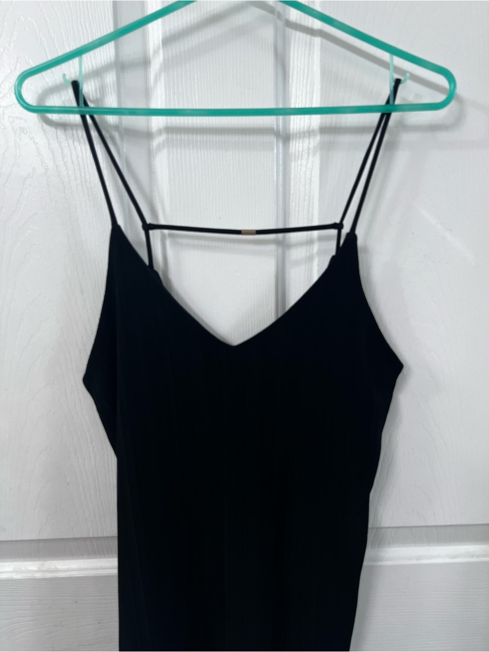Aeropostale Black V-Neck Double-Strap Camisole